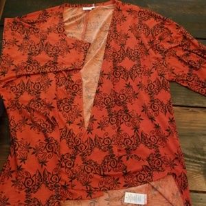 Lularoe cardigan wrap GREAT CHRISTMAS colors